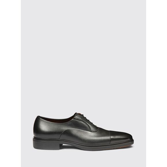 Santoni Brogue Shoes Men Black
